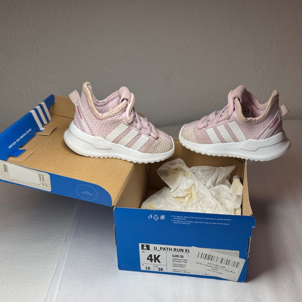 Adidas Kids U_Path Run Light Pink Sneakers